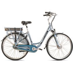 E-Bike VOGUE BIKE "Basic" Gr. 48, blau, E-Bikes, 48cm, 28 Zoll (71,12cm), Pedelec, Elektrofahrrad für Damen u. Herren