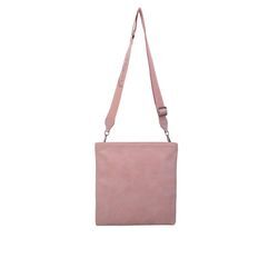 Schultertasche FRITZI AUS PREUSSEN "Ronja Cross", Damen, Gr. B/H/T: 3cm x 15cm x 29cm, rosa, Polyurethan (PU), Taschen, mit verschiedenen Tragefunktionen