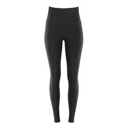 Leggings WINSHAPE "Functional Comfort HWL117C" Gr. XXL, Normalgrößen, schwarz Damen Hosen mit V-Shape Applikation und Core-Bund