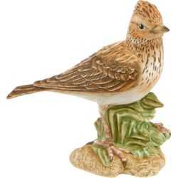 Sammelfigur GOEBEL "Beauty of Natur", braun (braun, grün), B:5,5cm H:9,5cm T:10,5cm, Porzellan, Dekofiguren, Vogel des Jahres 2019, Höhe ca. 9,5 cm