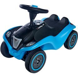 Rutscherauto BIG "BIG Bobby-Car NEXT, Blau" Rutschautos blau (blau, schwarz) Kinder mit Doppelscheinwerfern und Hupe, Made in Germany