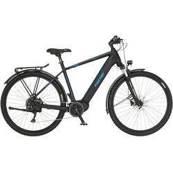 E-Bike FISCHER FAHRRAD "TERRA 4.5i 522" Gr. 55, schwarz (mattschwarz), E-Bikes, 55cm, 29 Zoll (73,66cm), Pedelec, Elektrofahrrad für Damen u. Herren