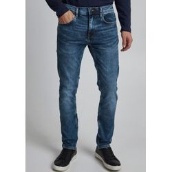 Slim-fit-Jeans BLEND "Jet Multiflex" Gr. 31, Länge 32, blau (mid, blau, washed) Herren Jeans