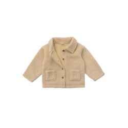 Sweatjacke LILIPUT Gr. 62/68, beige, Jungen, 100% Polyester, unifarben, Sweatjacken, mit aufgesetzten Taschen