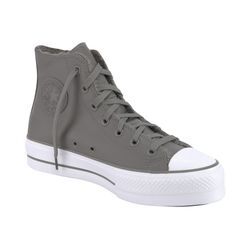 Sneaker CONVERSE "CHUCK TAYLOR ALL STAR LIFT PLATFORM", Gr. 36, weiß (stone, weiß), Synthetik, sportlich, Schuhe, gefüttert