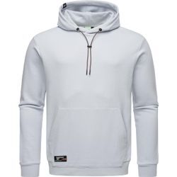 Kapuzenpullover RAGWEAR "Arrwen", Herren, Gr. L (52), grau (hellgrau), Sweatware, Material: 70% Baumwolle, 30% Polyester, Basic, gerade hüftbedeckend, hoch geschlossener Ausschnitt, Langarm Ärmel ohne Ärmelschlitz Rippstrickbündchen krempelbar, Pullover, Gemütlicher Herren Hoodie mit verstellbarer Kapuze