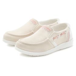 Sneaker VIVANCE, Damen, Gr. 35, beige, Obermaterial: 100% Textilmaterial. Futter: 100% Textilmaterial. Decksohle: 100% Textilmaterial. Laufsohle: 100% Synthetik, mehrfarbig, casual, Schuhe, Slip-On-Sneaker, Freizeitschuh, Halbschuh VEGAN