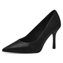 High-Heel-Pumps TAMARIS Gr. 36, schwarz Damen Schuhe Stilettoabsatz, Abendschuh, Partyschuh mit edlem Glanz-Effekt