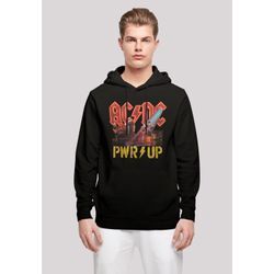 Kapuzenpullover F4NT4STIC "ACDC Rock Band Music PWRUP Stage Lights" Gr. L, schwarz Herren Pullover Print