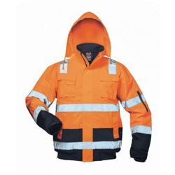 Safestyle - jonas Warnschutz Pilotjacke ®, Orange/Marine, en 343, Gr.XXXL