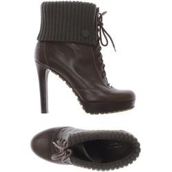 Gucci Damen Stiefelette, grün, Gr. 39