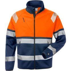 Fristads 129509-271-XL High Vis Sweatjacke, Kl. 1 4517 SSL - Reißverschluss bis