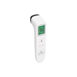 Lorelli Infrarot Thermometer berührungslos, Körper, Oberflächen, LCD-Display weiß