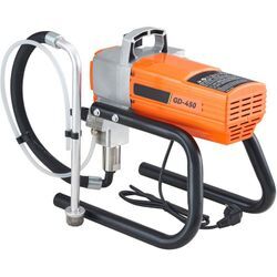 Mophorn - Pro 1800 w Airless-Farbspritzset, elektrische Pistole mit einstellbarem Druck, Rohr für Wände und Decken, Holz- und Metallfarbe