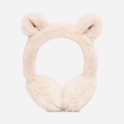 UGG® Ohrenschützer aus Kunstfell für Kinder | UGG® EU in Nimbus, Größe O/S, Polyester