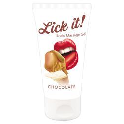 Gel "Erotic Massage Gel Chocolate“ mit Schokoladen-Aroma