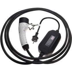 Vhbw - Ladekabel Typ 2 zu Typ f cee 7/7 kompatibel mit Kia EV3 Elektroauto, 1-phasig, 16 a, 3,5 kW, 5 m