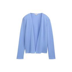 TOM TAILOR Damen Basic Cardigan, blau, Gr. XXL