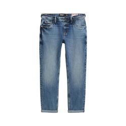 TOM TAILOR DENIM Herren Aedan Straight Jeans, blau, Uni, Gr. 32/36