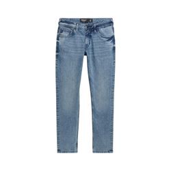 TOM TAILOR DENIM Herren Piers Slim Jeans, blau, Uni, Gr. 32/36