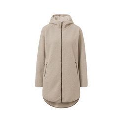 Teddyfleece-Mantel - Beige - Gr.: XXL