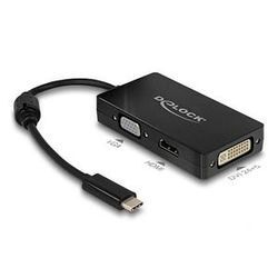 DeLOCK 63925 USB C/HDMI, DVI, VGA Adapter