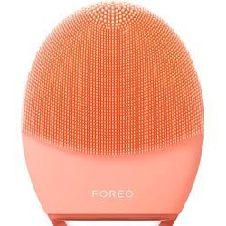 Elektrische Gesichtsreinigungsbürste FOREO "LUNA™ 4 balanced skin", rosa (peach perfect), ElektrohautpflegebürstenB:12,6cm H:18,3cm T:4,5cm, B:12,6cm H:18,3cm T:4,5cm