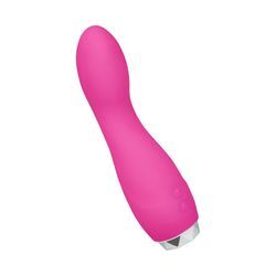 G-Spot-Vibrator aus Silikon, 15,5 cm