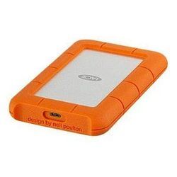 LACIE Rugged USB C 2 TB externe HDD-Festplatte orange