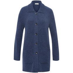 Long-Strickjacke include blau