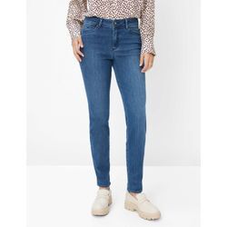 BRAX Damen Röhrenjeans Style SHAKIRA, Blau, Gr. 34