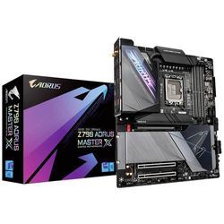 Gigabyte Z790 AORUS MASTER X Mainboard Sockel (PC) Intel® LGA 1700 Formfaktor (Details) E-ATX Mainboard-Chipsatz Intel® Z790