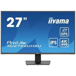 Iiyama ProLite XU2792UHSU-B6 LED-Monitor EEK F (A - G) 68.6 cm (27 Zoll) 3840 x 2160 Pixel 16:9 4 ms HDMI®, DisplayPort, Kopfhörer (3.5 mm Klinke), USB 3.2 Gen