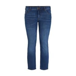 TOM TAILOR Damen Plus - Slim Jeans, blau, Gr. 54