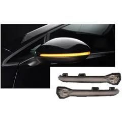 OSRAM LEDriving dyn. LED-Spiegelblinker - Black Edition Blinkleuchtensatz SeitlicherEinbau 12V für VW LEDDMI 5G0 BK S