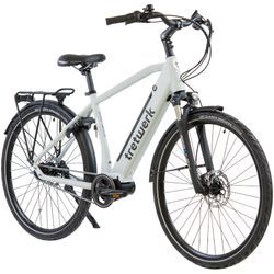 E-Bike TRETWERK "Sonic Nexus" Gr. 50, weiß, E-Bikes, 50cm, 28 Zoll (71,12cm), Pedelec, Elektrofahrrad für Damen u. Herren