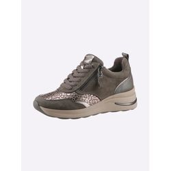 Sneaker TAMARIS Gr. 37, grau (taupe) Damen Schuhe