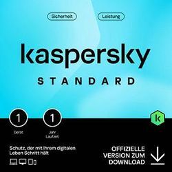 KASPERSKY Standard Sicherheitssoftware Vollversion (Download-Link)