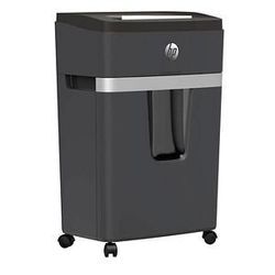 HP Pro Shredder 18CC Aktenvernichter mit Partikelschnitt P-4, 4 x 35 mm, bis 18 Blatt, schwarz