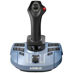 Thrustmaster TCA X Airbus Edition Flugsimulator-Joystick Kopfhörer (3.5 mm Klinke), USB-A, USB-C® PC, Xbox One, Xbox Series S, Xbox Series X Blau