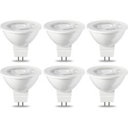 6er Pack LED Leuchtmittel GU5,3 MR16 5W warmweiß nicht dimmbar, 220V [Energieklasse G]