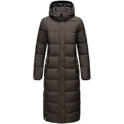 NAVAHOO Damen Steppmantel zeitloser Winterparka mit abnehmbarer Kapuze Isalie