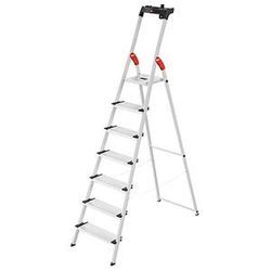 Hailo Haushaltsleiter L80 ComfortLine alu 7 Stufen, H: 232,0 cm