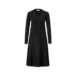 Strickkleid - Schwarz - Gr.: M