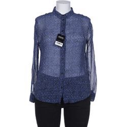 Peter Hahn Damen Bluse, blau, Gr. 44