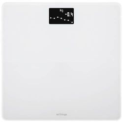 Withings Body Körperanalysewaage digital Wägebereich (max.)=180 kg Weiß Mit Bluetooth, Wetteranzeige