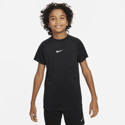 Nike Pro Dri-FIT Kurzarmshirt für ältere Kinder (Jungen) - Schwarz