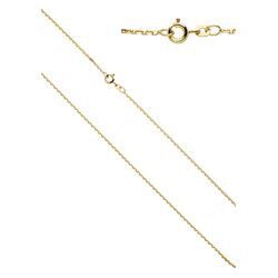 Goldkette JOBO, gold (gelbgold 333), Halsketten, Damen, Gelbgold 333, L: 45cm, Ankerkette 333 Gold 45 cm 1,6 mm