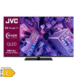 JVC LT-50VGQ8255 Google TV 50 Zoll QLED Fernseher (4K UHD Smart TV, HDR Dolby Vision, Triple-Tuner)