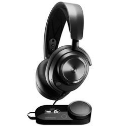 Steelseries Arctis Nova Pro Kopfhörer Noise cancelling gaming wireless mit Mikrofon - Schwarz